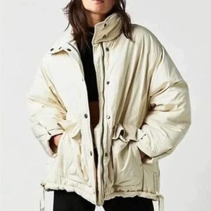 We The Free big energy cream puffer jacket